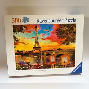 Ravensburger | "Evenings in Paris" 500pc Jigsaw Puzzle - Open Box, Unopened Bag